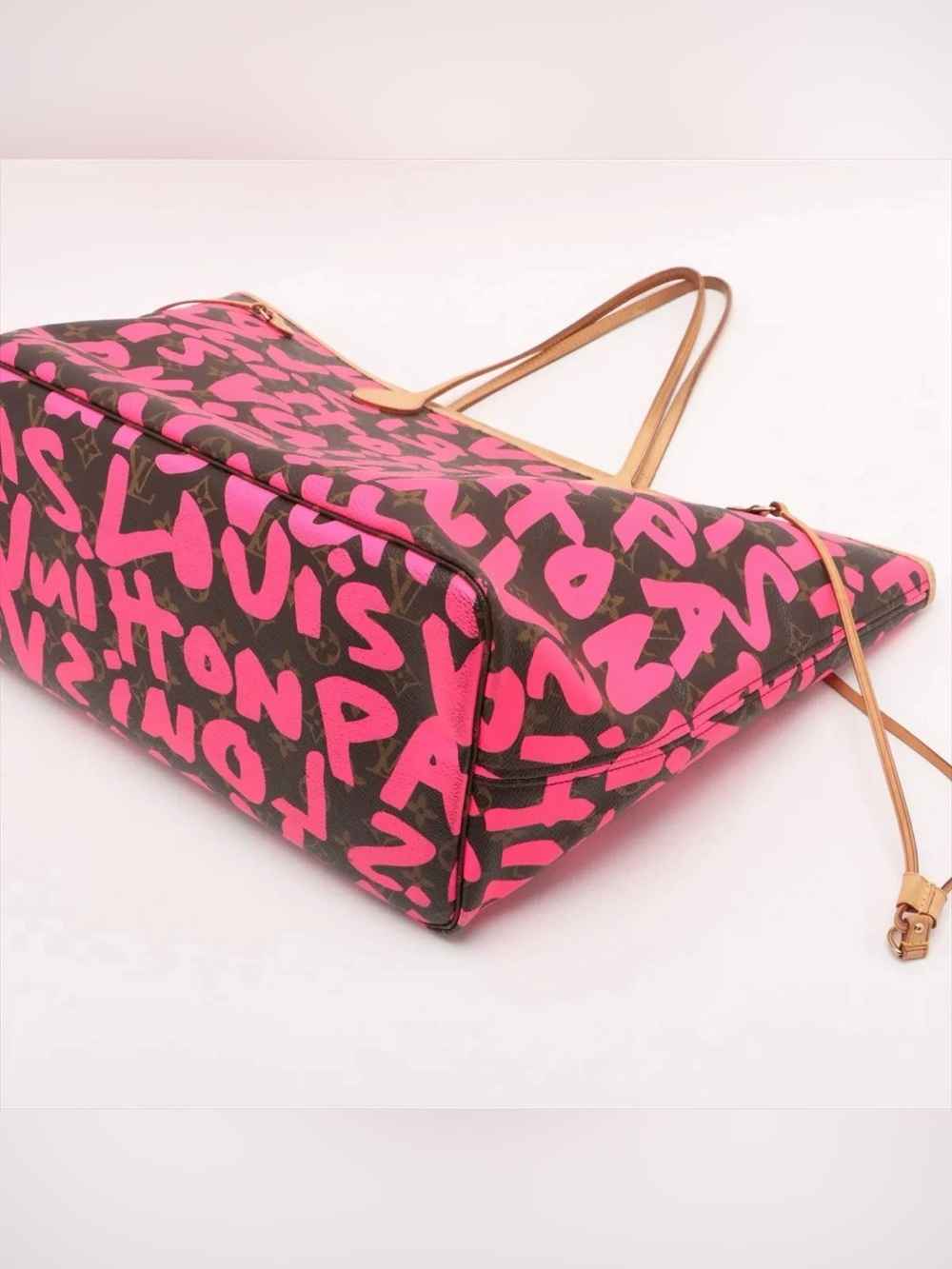 Louis Vuitton Stephen Sprouse Neverfull GM Graffiti Fuchsia Pink Limited Edition - Picture 3 of 13